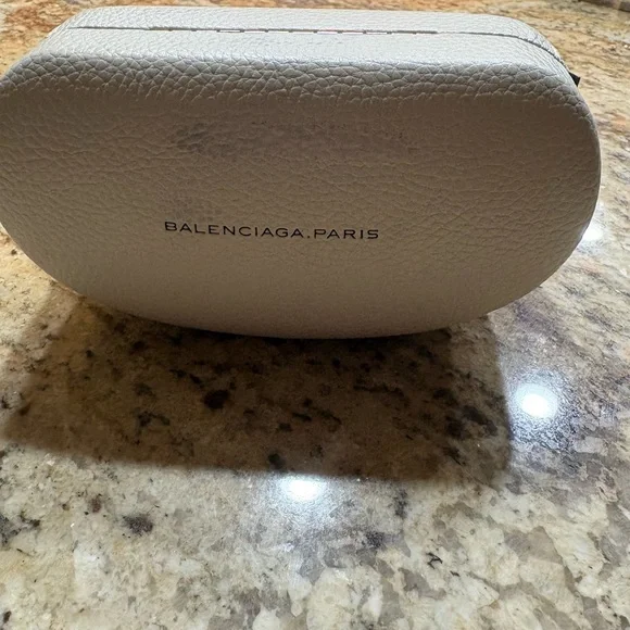 Balenciaga Silver and Black Sunglasses - Picture 11 of 12
